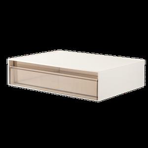 델리 서랍형 데스크 수납 오거나이저, 1칸, 화이트