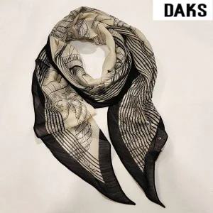 [대구백화점] [닥스스카프]비대칭 울실크 롱 스카프(FKD054O)