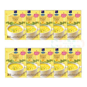 폰타나 스프 스위트콘 컵수프 3개입 x 10개 옥수수