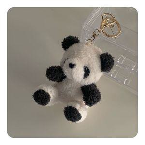 푸바오 푸파오 인형 판다 팬더 에버랜드 롯데월드 기념품 열쇠고리 키링 인형