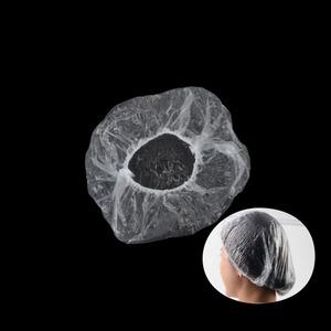 100P 일회용파마캡 비닐헤어캡 염색 가정용비닐캡 투명머리망