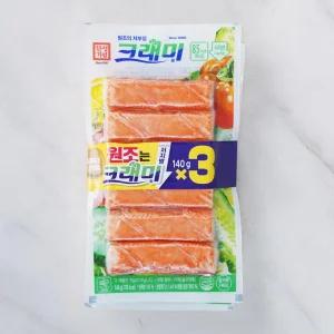 한성 크래미 맛살 140g*3개