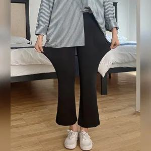 핫핑 올리오 뒷밴딩 ITY스판 부츠컷팬츠