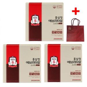 홍삼정 에브리타임 소프트 6년근 농축액 10mL x 30포 3박스