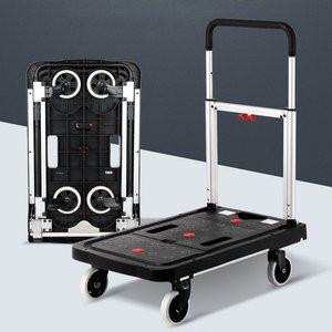 [기타]원터치 접이식 슬림 핸드카트 폴딩카트 쇼핑 캠핑 구루마 운반 끌차 수레 핸드카 대차