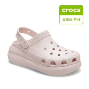 [롯데백화점]크록스 여성 크러쉬 플랫폼 클로그 샌들 슬리퍼 207521-6UR