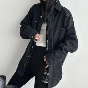 [하프클럽/]투웨이 청후드 남방자켓