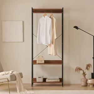 브랜티 철제 드레스룸 시스템 옷장 800 1단 행거형