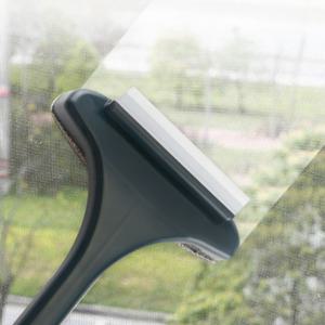 멀티 방충망 유리닦이 청소 브러쉬 방충망 먼지 제거 극세사솔 스퀴지 브러쉬
