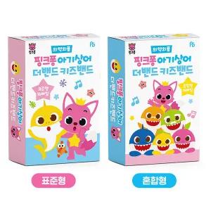 핑크퐁 아기상어 더밴드키즈밴드 16매입 표준형28.02.02 혼합형27.02.04까지 반창고