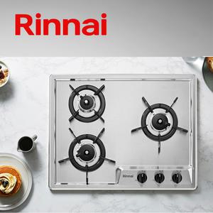 린나이 빌트인 매립형 가스레인지 3구 쿡탑 LNG LPG RBR-S3306J