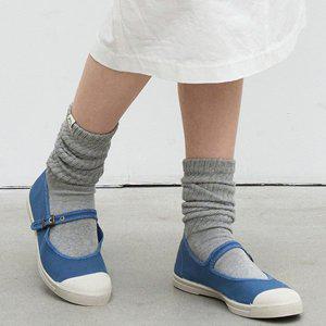 [벤시몽][24FW] HEIMISH KNEE SOCKS - GREY