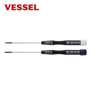 베셀 VESSEL 드라이버 9900 십자 00x75mm(+) 정밀드라이버 전자조정드라이버