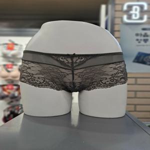 [보디가드] 섹시쿠키 싱글솔리드 카키 사각 레이스팬티SCWPZA12