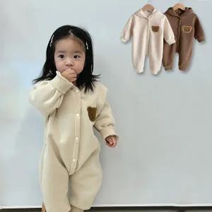 [조이멀티]부클베어 외출복 곰돌이 후드우주복 205328