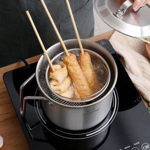 인덕션 가스렌지 파스타팟 멀티팟 2.3리터 꼬치어묵 냄비 면삶는