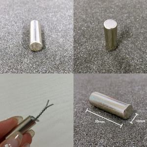네일자석 초강력 원통형 젤네일 마그네틱 고양이 하트 10x30mm 1개