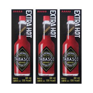 오뚜기 이금기 타바스코 스콜피온 핫소스 60ml 3개