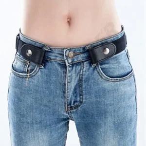바지 허리줄이기 요술단추 청바지 사이즈조절 고무줄밴드