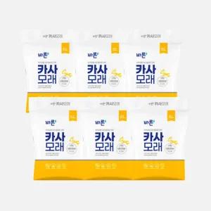 [6개세트] 바른카사모래 6L (4.8kg) (중간입자) 고양이 모래 고양이 모래