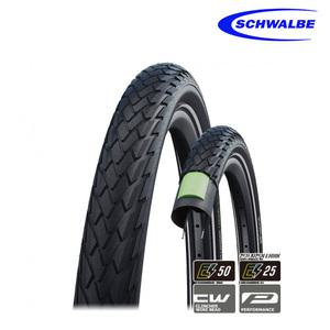 [FNS]슈발베 26x1.75/2.0 그린 마라톤 클린처 타이어 와이어