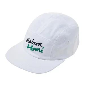 [롯데백화점]메종 키츠네 공용 레터링 로고 자수 볼켑 KU06102WW0007 WH