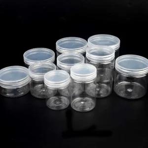 투명플라스틱 미니원형용기 PVC원형통 소품보관통