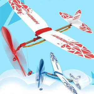 아카데미 랜덤1개 핸디플러스 고무동력비행기 고무동력기