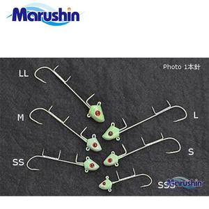 마루신 갈치루어 텐야 타치우오 지그헤드 1본침텐야 야광