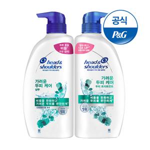 헤드앤숄더 가려운두피 샴푸 850ml + 트리트먼트 850ml