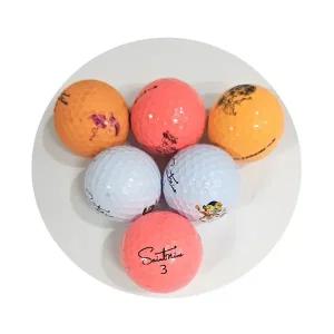 [로스트볼]세인트나인 컬러 화이트 혼합 A-급 10구(B09)