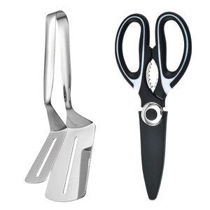 비로르 스텐 주방 다용도 가위 + 스텐 뒤집개집게