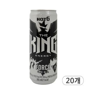 핫식스 더킹 포스 355ml x 20개 에너지드링크 캔음료 탄산음료