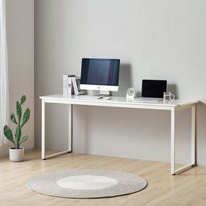 [필웰]DK9931 스틸프레임 라운드스퀘어 책상 1800X600-DVX