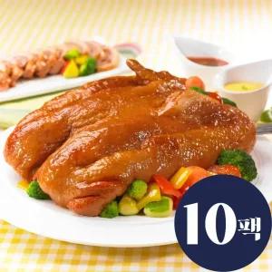 훈제 통오리 완포 800g 10팩 묶음