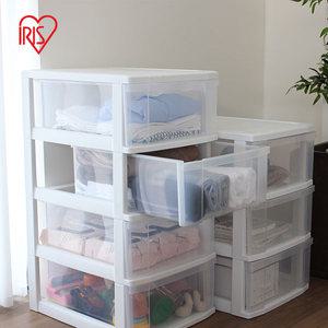 아이리스 투명 플라스틱 서랍장 3단 CLZ-503