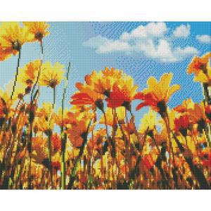 [RG59OST8]하모니아트 보석십자수 패브릭형 코스모스 액자