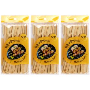 유하우스 손잡이 대나무꼬지 대 20cm, 150개입, 1개