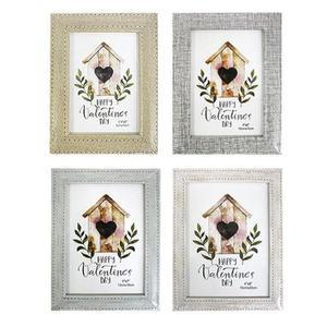 [RG2334Q3]엔틱 탁상 액자 4x6 가족 웨딩 애기 사진 그림