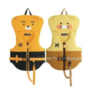 에이치플러스몰 라이언 춘식이 부력보조복 네오플렌 수영조끼 구명복 구명조끼 부력복