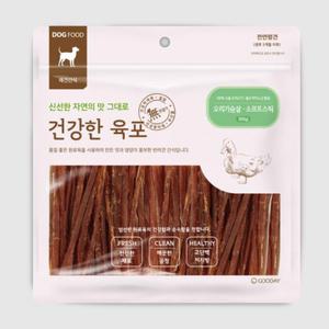 굿데이 건강한육포 오리가슴살 소프트스틱 300g
