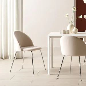 리바트 세계가구 라클레 패브릭 식탁의자