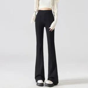 힙제이  FREE 4XL) 센터라인 부츠컷팬츠 4XL까지 라인이 예술핏 나팔바지 여성