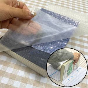 책포장지 만화책 도서 교과서 북 책 부착식 투명 opp 방수 비닐 커버 소형 10매 A5사이즈