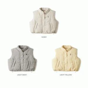 [후아유] 여성용 코듀로이 패딩 베스트 / Corduroy Padding Vest_A WHVWE4912F