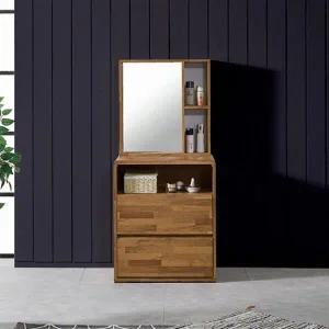 /인터데코 엣지있는 화장대 서랍장+수납거울 60cm WB281