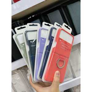 갤럭시 Z플립3 지플립 실리콘커버 휴대폰케이스 핸드폰케이스 with링 EF-PF711 N