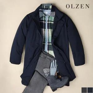 [올젠][올젠] 심플 하이넥 덕다운 코트 (ZRC4CP1502)