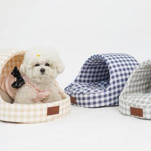 소형견전용 동굴이하우스 A907550 강아지사각방석