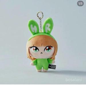뉴진스 키링 토끼 머리띠 귀여운 키홀더 인형 굿즈